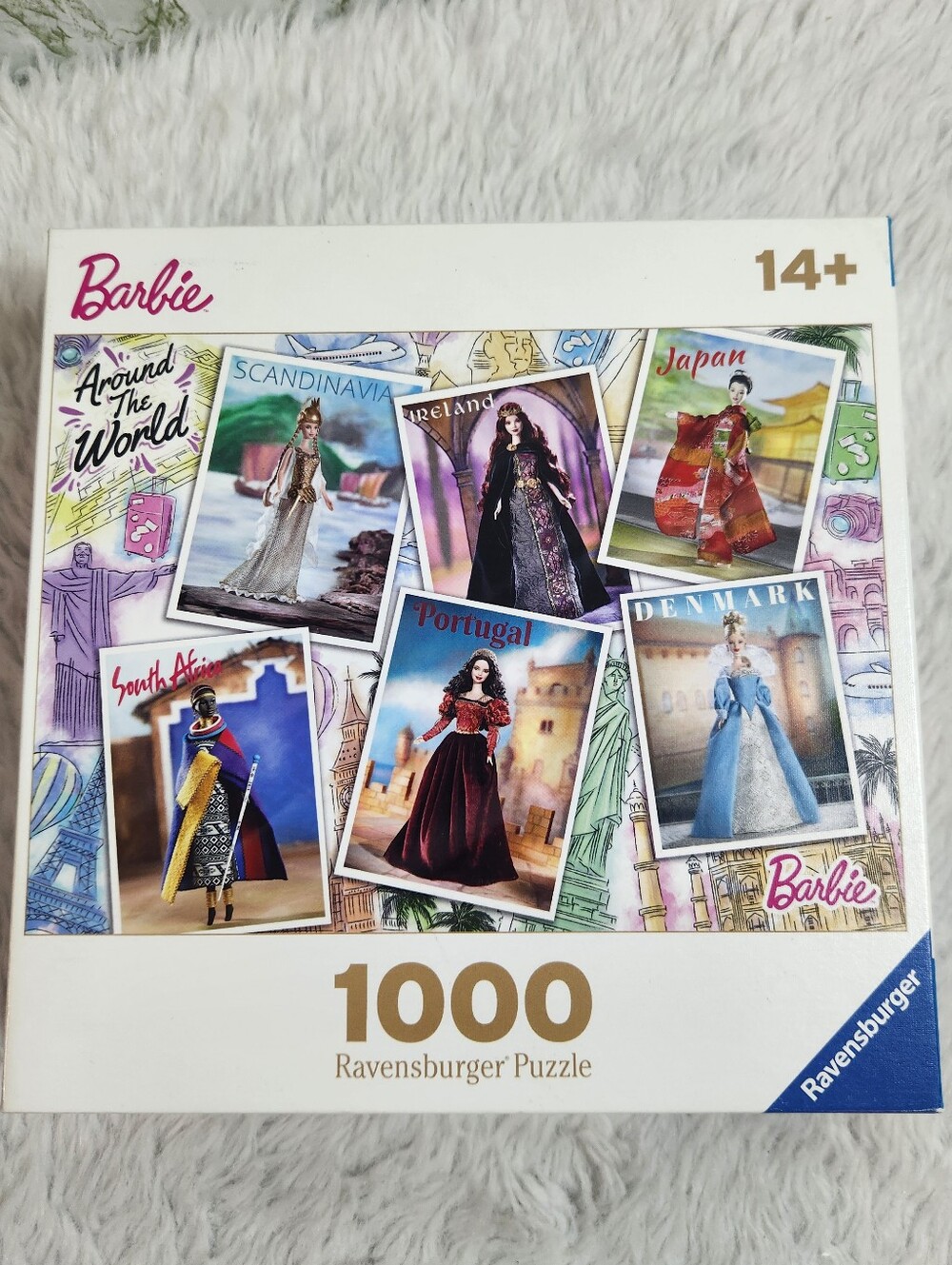Barbie Around The World 1000 Piece Puzzle